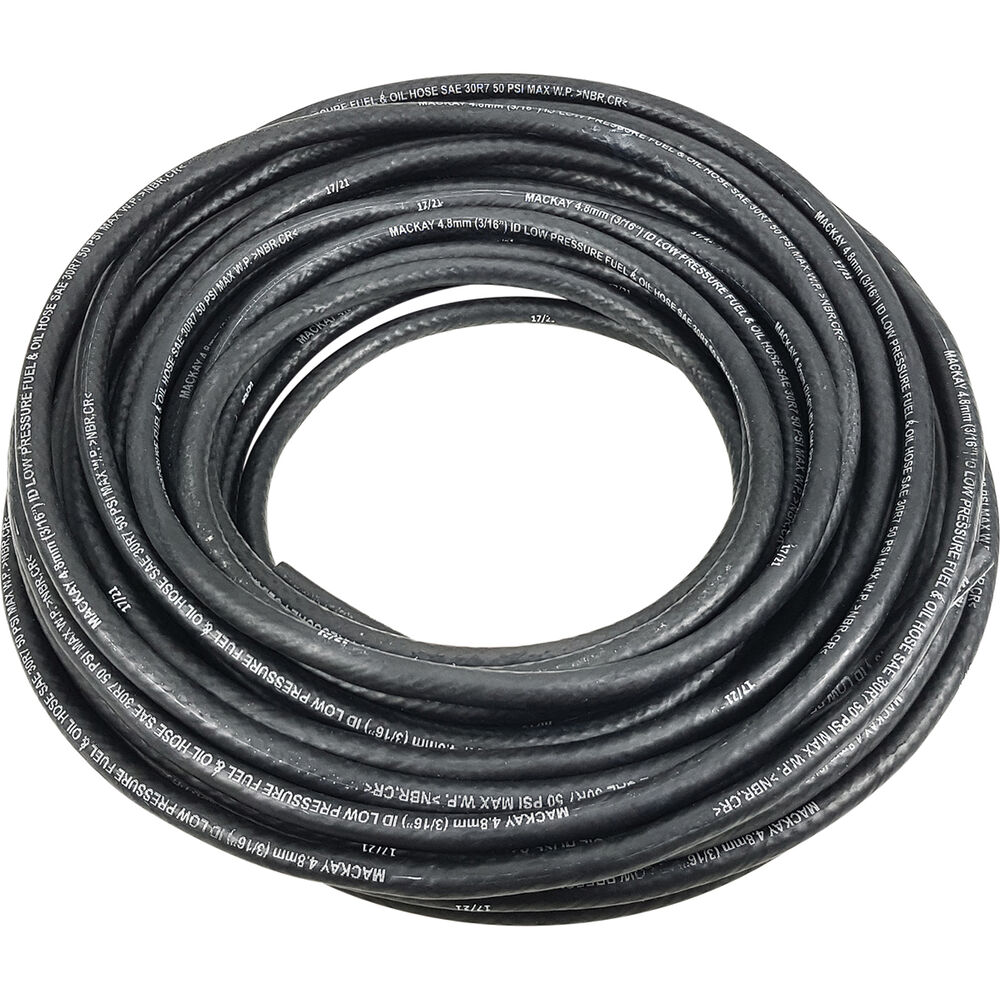 Mackay Fuel & Oil Hose Low Pressure 4.8mm (3/16 inch) Per Metre Supercheap Auto