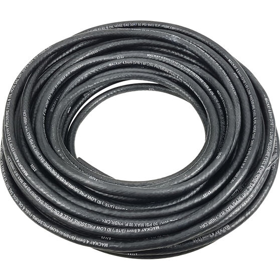 Mackay Fuel & Oil Hose Low Pressure 4.8mm (3/16 inch) Per Metre Supercheap Auto