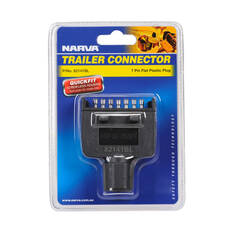 Narva Trailer Plug, Flat - 7 Pin, , scaau_hi-res
