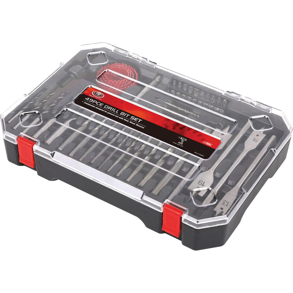 SCA Drill Bit Set 49 Piece Supercheap Auto