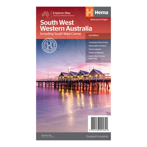 Hema South West Western Australia Map (1st Edition), , scaau_hi-res