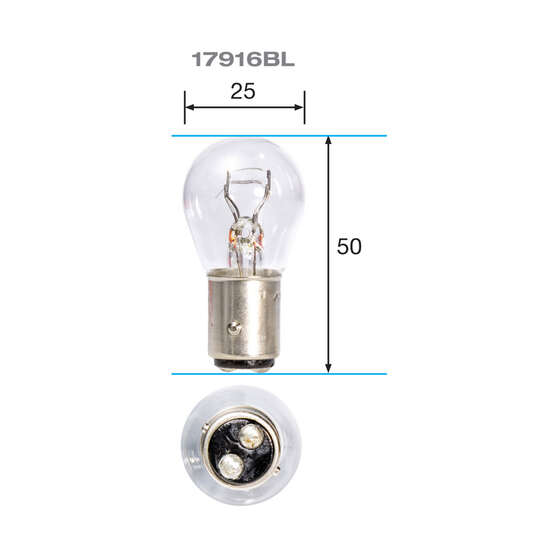 Narva Automotive Globes - Stop/Tail 12V, 21/5W, BAY15D, , scaau_hi-res