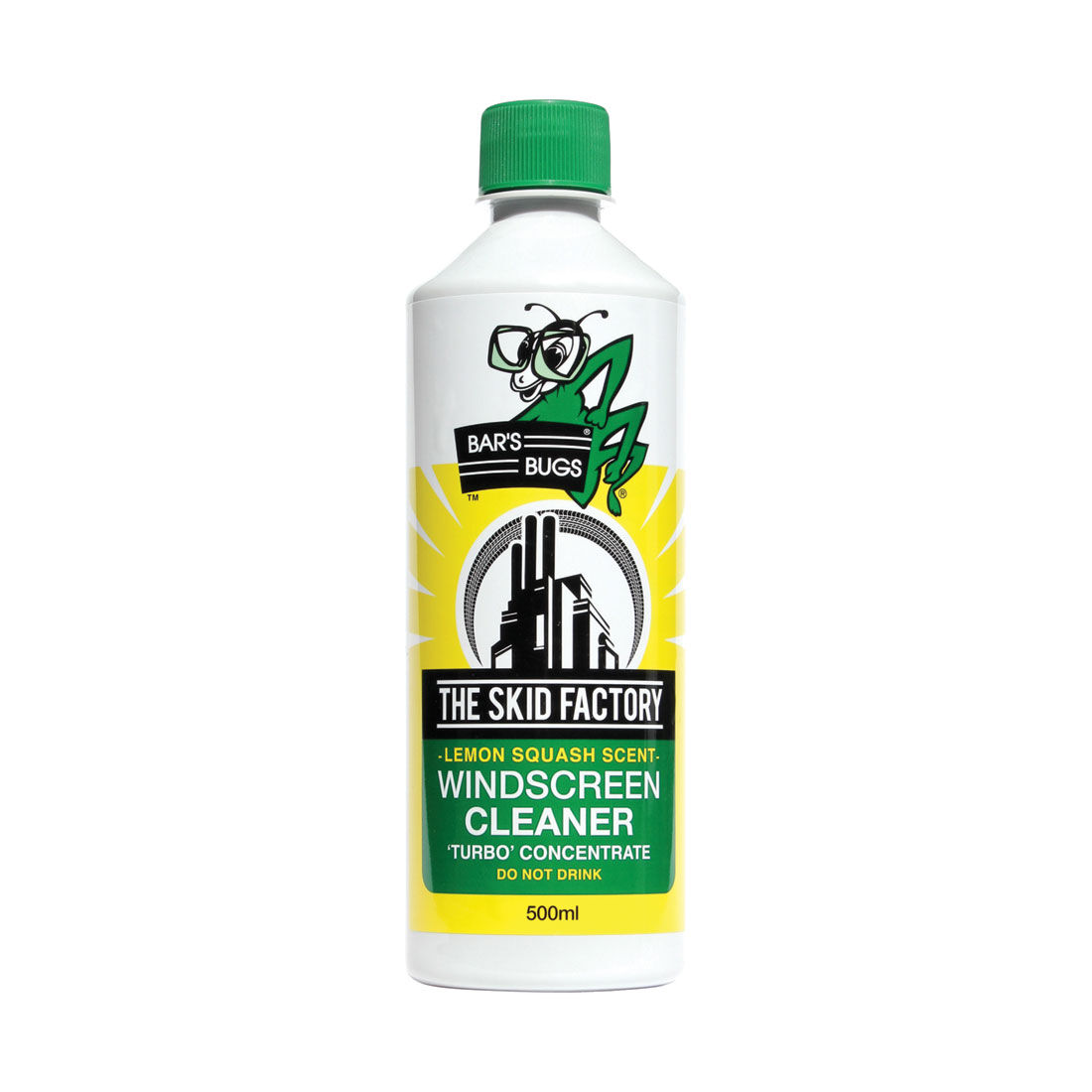 Bar's Bugs x Skid Factory Windscreen Cleaner 500ml, , scaau_hi-res