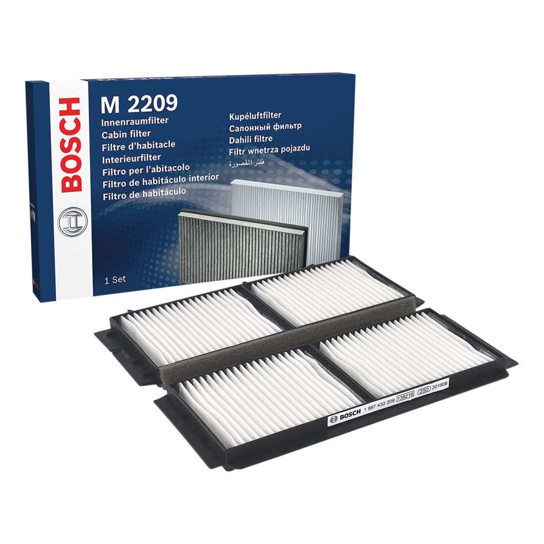 Bosch Standard Particle Cabin Air Filter - M 2209, , scaau_hi-res