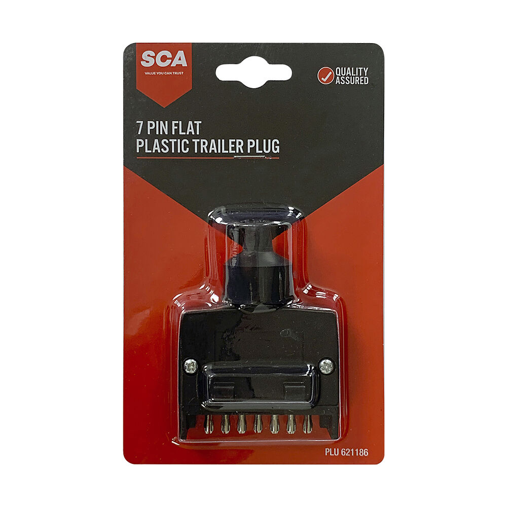 SCA Trailer Plug 7 Pin Flat Supercheap Auto