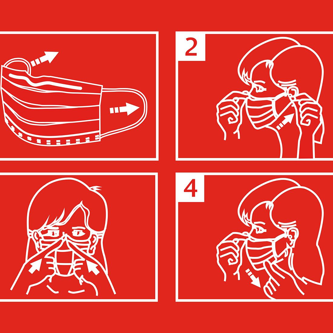 ToolPRO Disposable Protective Face Masks 50 pack, , scaau_hi-res