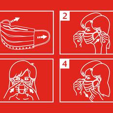 ToolPRO Disposable Protective Face Masks 50 pack, , scaau_hi-res