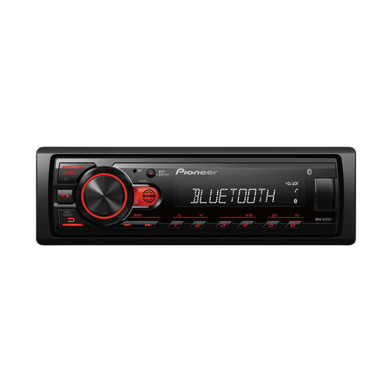 Pioneer MVH-S235BT Single DIN Head Unit With Bluetooth, , scaau_hi-res