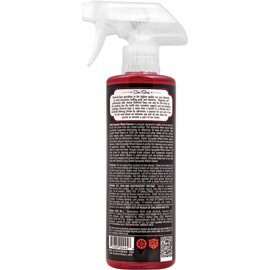 Chemical Guys Diablo Wheel Cleaner 473mL Supercheap Auto