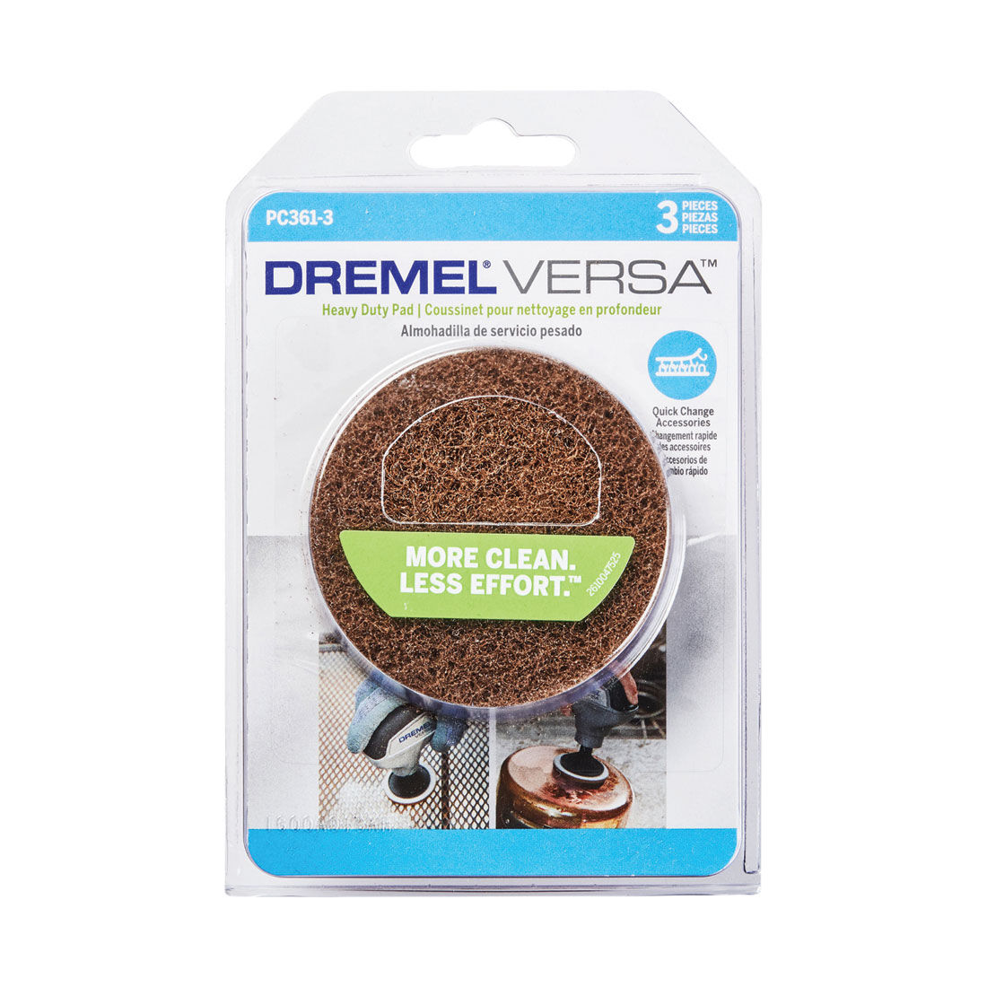 Dremel Versa Heavy Duty Pad 3pk, , scaau_hi-res