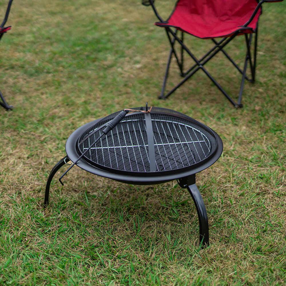 Ridge Ryder Fire Pit with Grill Supercheap Auto