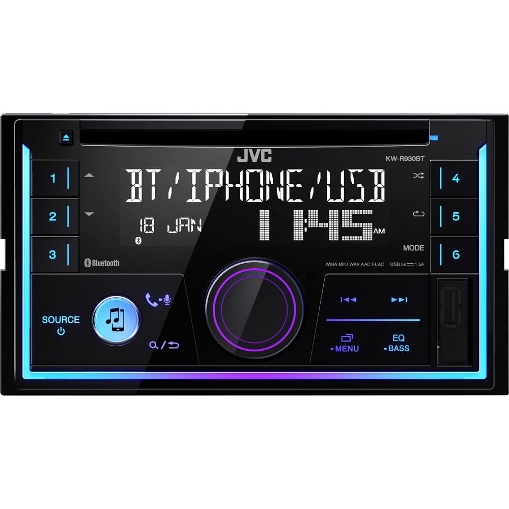 JVC KW-R930BT Double DIN Head Unit | Supercheap Auto