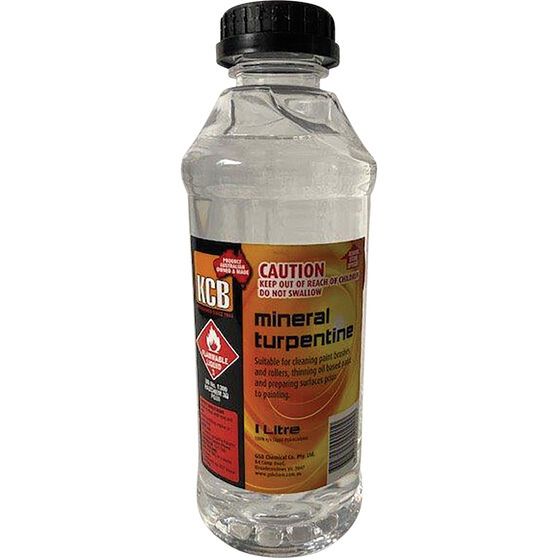 KCB Mineral Turpentine - 1 Litre, , scaau_hi-res
