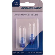 ENDURALIGHT Automotive Globes - Arctic Blue Wedge 12V, 5W, T-10, , scaau_hi-res
