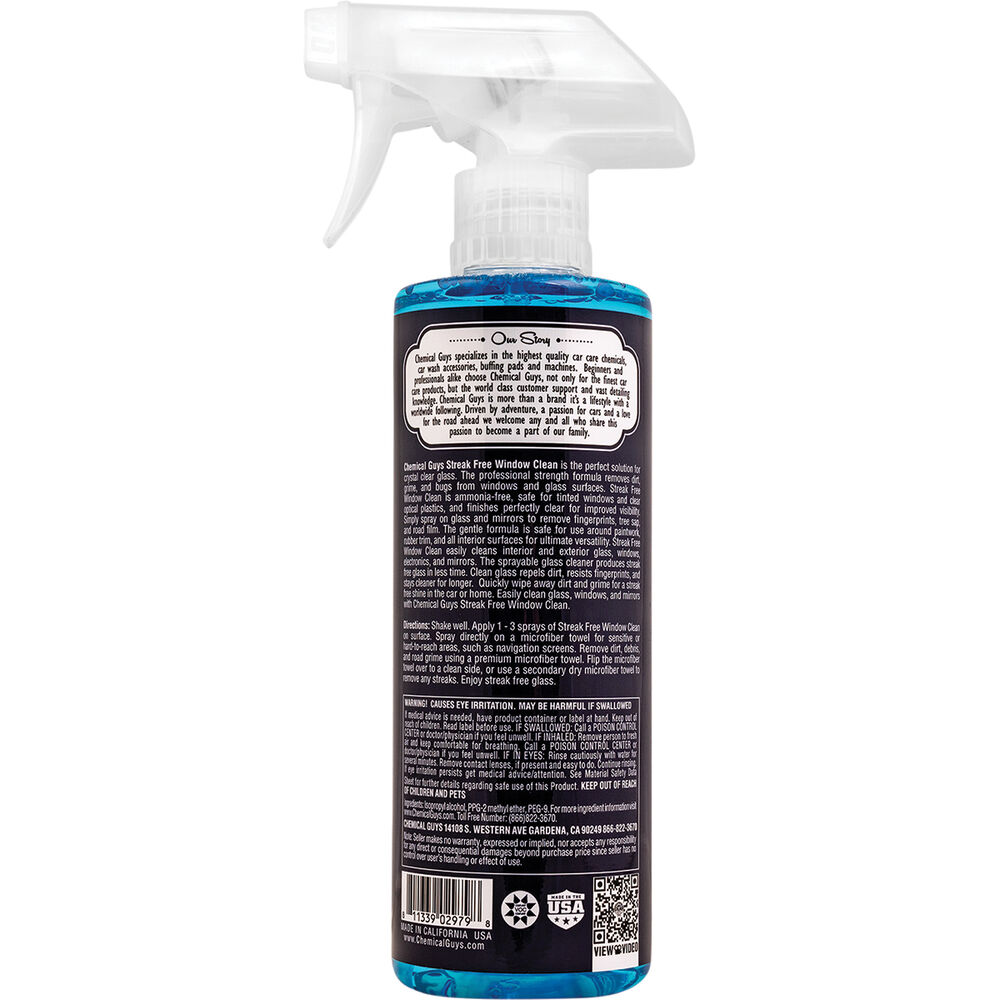 Chemical Guys Streak Free Window Cleaner 473mL Supercheap Auto