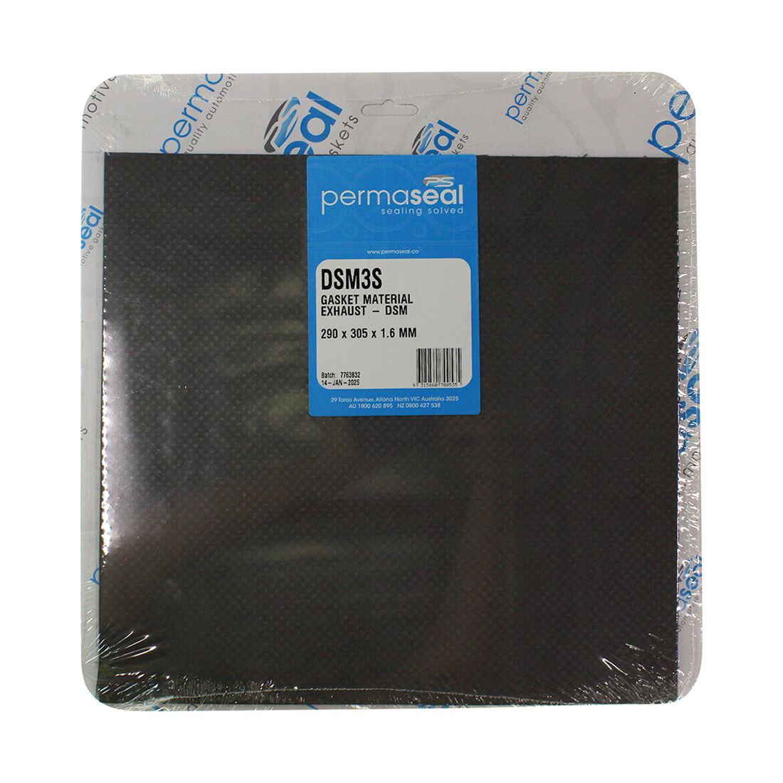 Permaseal Double Sided Manifold Sheet 290 x 305 x 1.6mm DSM3S, , scaau_hi-res