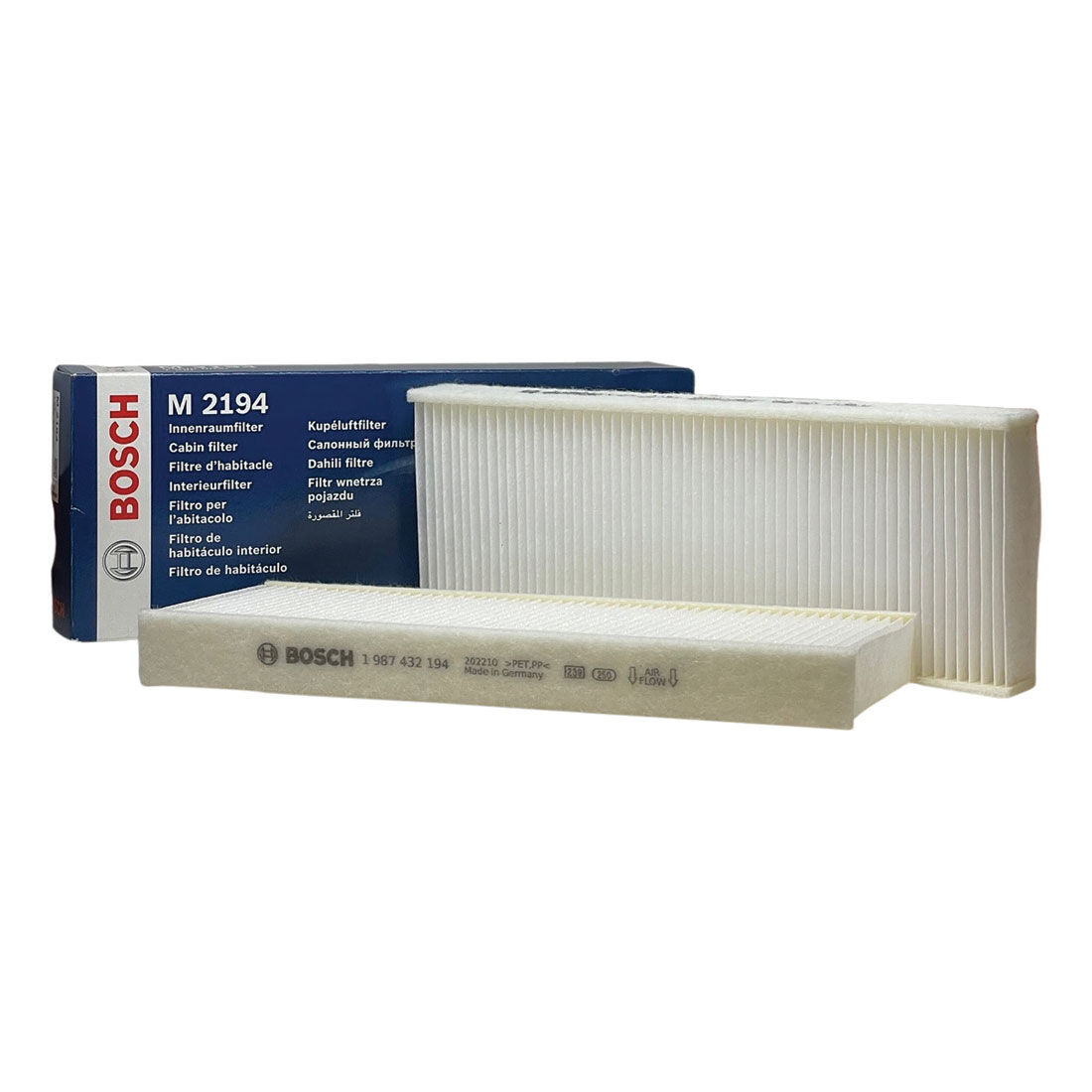 Bosch Standard Particle Cabin Air Filter - M 2194, , scaau_hi-res