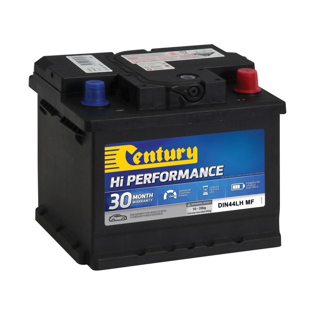 Century Battery Hi Performance DIN44LH MF 420CCA, , scaau_hi-res