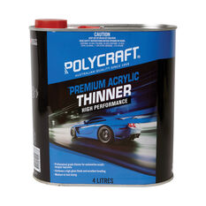 Polycraft Thinners Premium Acrylic 4L, , scaau_hi-res