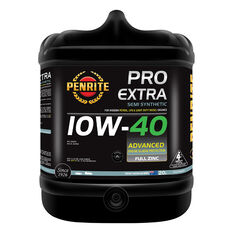 Penrite Semi Synthetic PRO Extra Engine Oil 10W-40 20 Litre, , scaau_hi-res