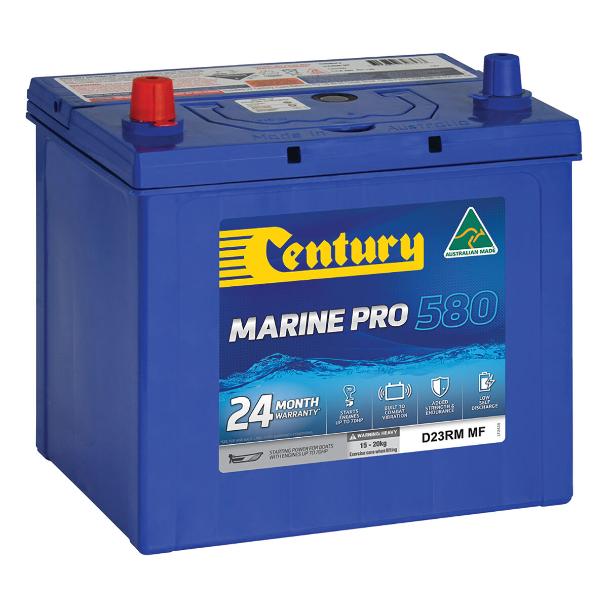 Century Marine Pro Battery MP580/D23RM, , scaau_hi-res