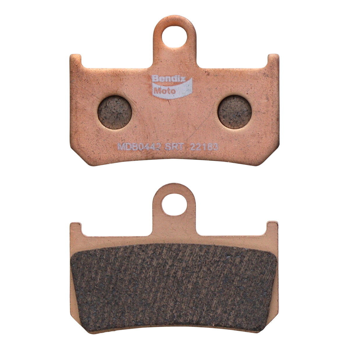 Bendix Street Road Track Motorcycle Disc Brake Pads - MDB0442-SRT, , scaau_hi-res