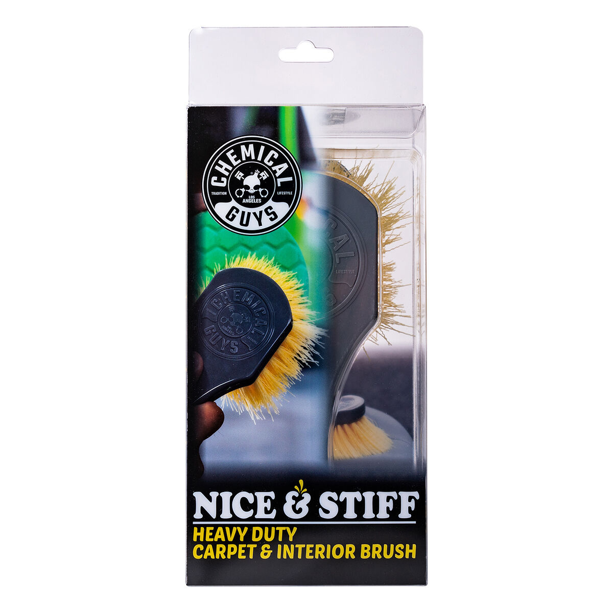 Chemical Guys Nice & Stiff Heavy Duty Carpet & Interior Brush, , scaau_hi-res