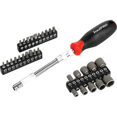 ToolPRO Screwdriver Bit Set - Flexible, 31 Piece, , scaau_hi-res
