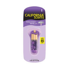 California Scents Hanging Vial Monterey Vanilla Car Air Freshener - 1PK, , scaau_hi-res