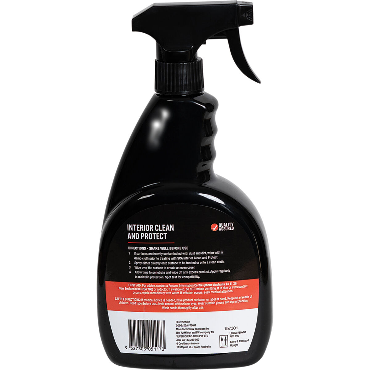 SCA Interior Clean & Protect 750mL, , scaau_hi-res