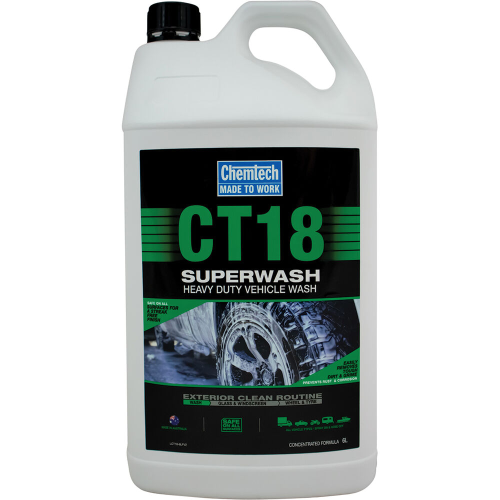 Chemtech CT18 Truck Wash Superwash 6 Litre Supercheap Auto