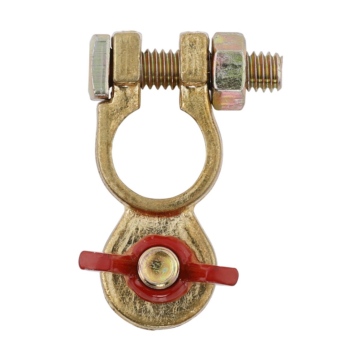 Century Battery Terminal, Solid Brass, Wingnut Type - Positive, , scaau_hi-res