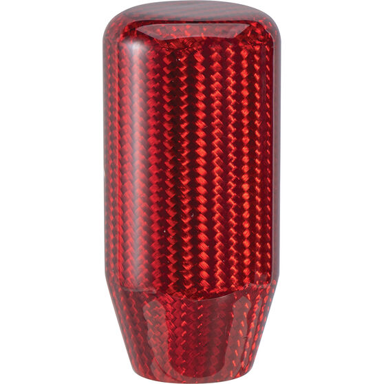 TypeS Red Carbon Fibre Gear Knob Supercheap Auto