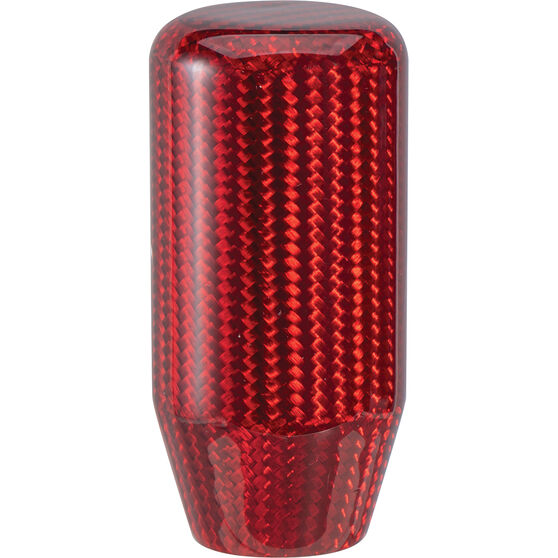 TypeS Red Carbon Fibre Gear Knob, , scaau_hi-res