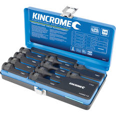 Kincrome Impact TORX Socket Set 1/2" Drive 10 Piece, , scaau_hi-res