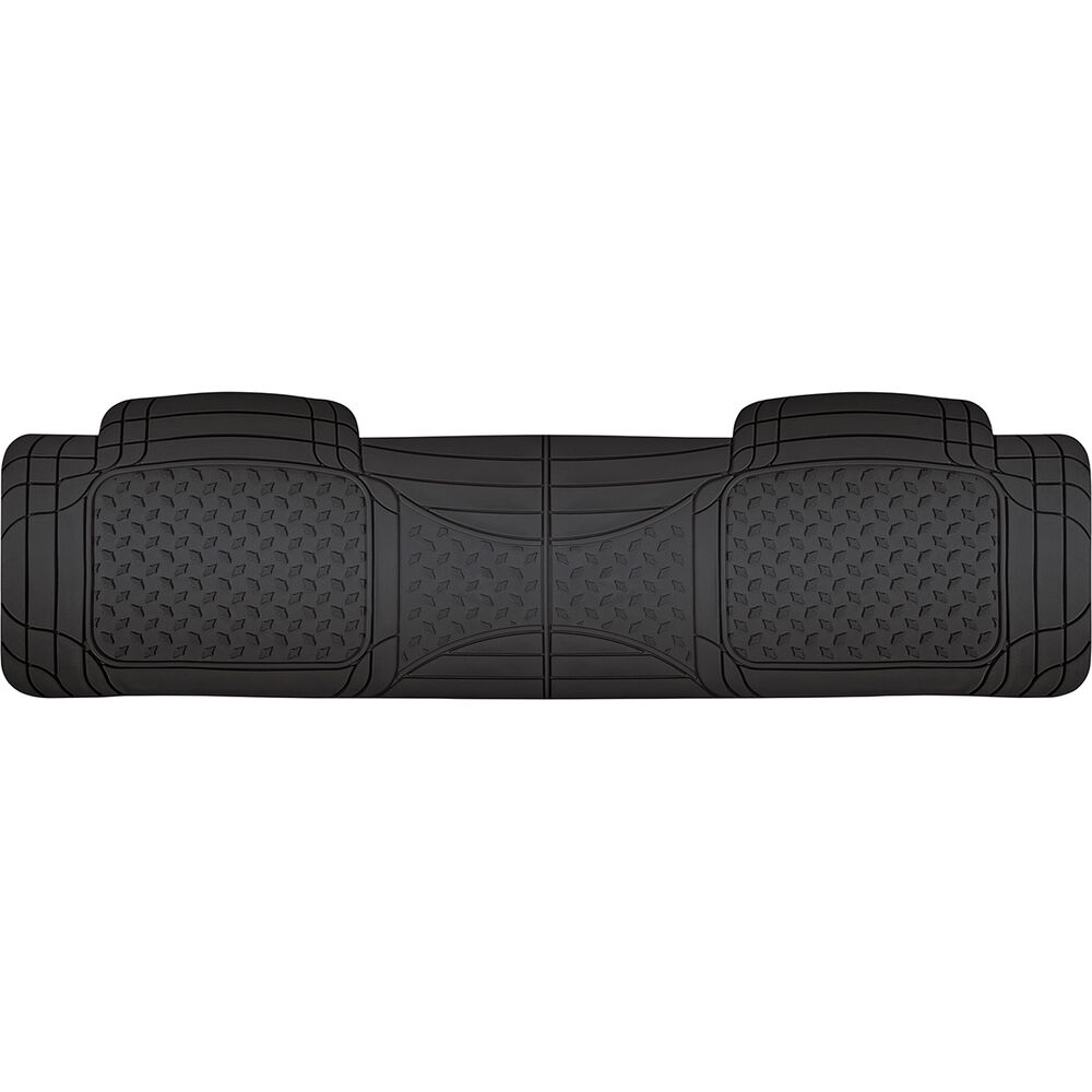 SCA Car Floor Mat Black, Rubber, Single Rear Supercheap Auto