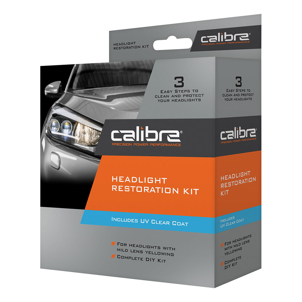 Calibre Headlight Restoration Kit Supercheap Auto