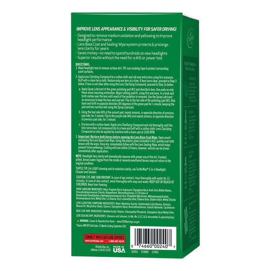 Turtle Wax Headlight Restorer Kit, , scaau_hi-res