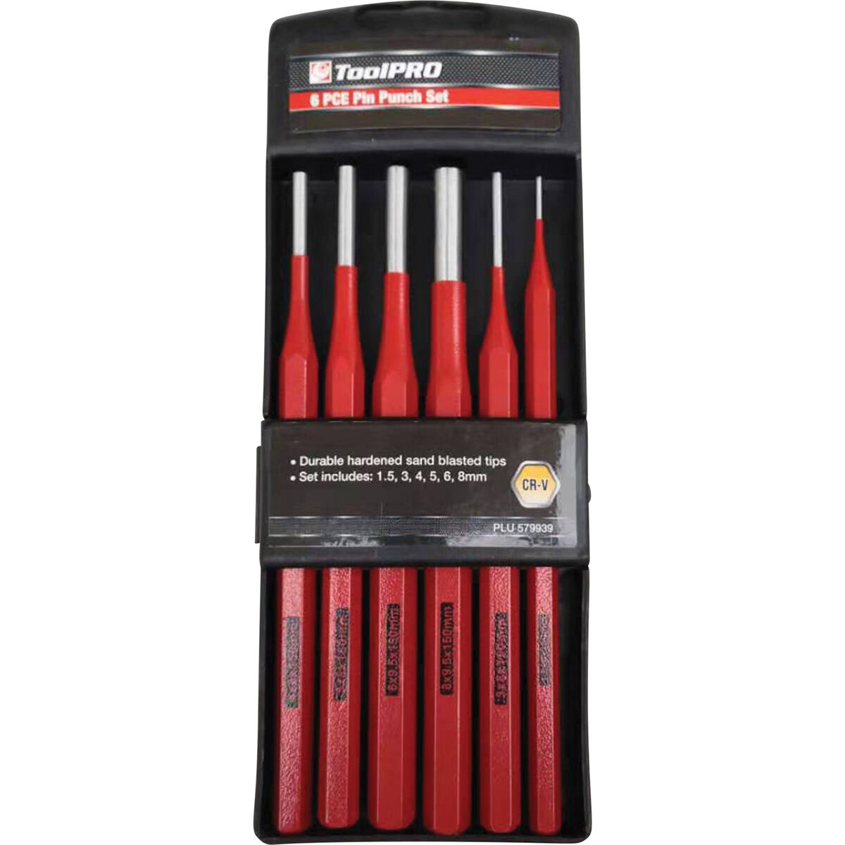 ToolPRO Punch Set, Pin - 6 Piece, , scaau_hi-res