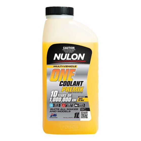 Nulon Anti / Freeze-Anti / Boil One Premix Coolant - 1 Litre, , scaau_hi-res