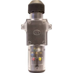 KT Cable Trailer Plug - Clear,  Small Round, 7 Pin, , scaau_hi-res