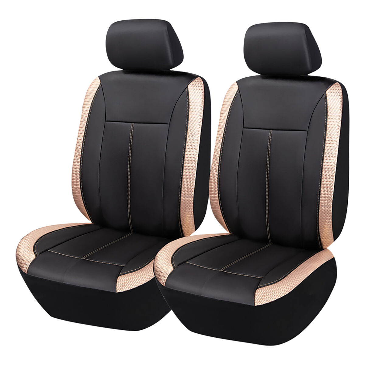 Lupex Shop SEAT COVERS Mini Two-Tone Black   Red 