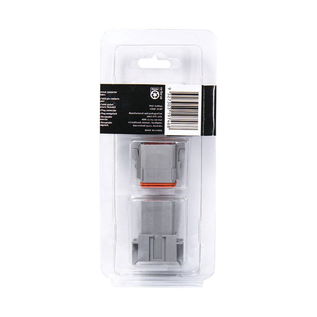 SCA DT Electrical Connector 8 Pin, , scaau_hi-res