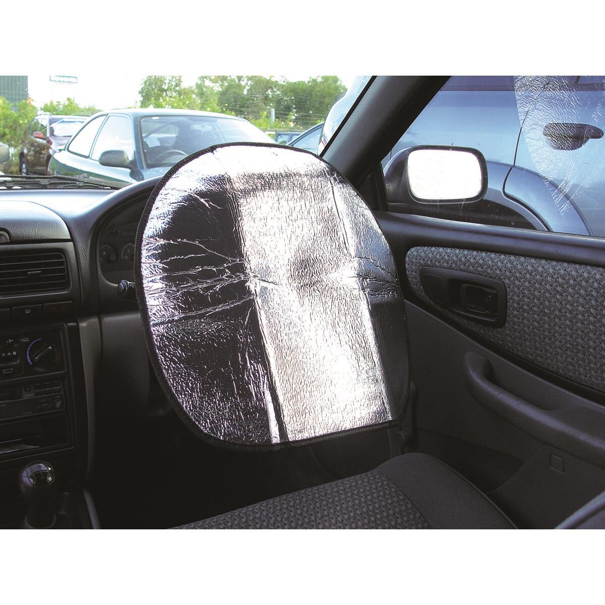 Steering wheel sun covers deals