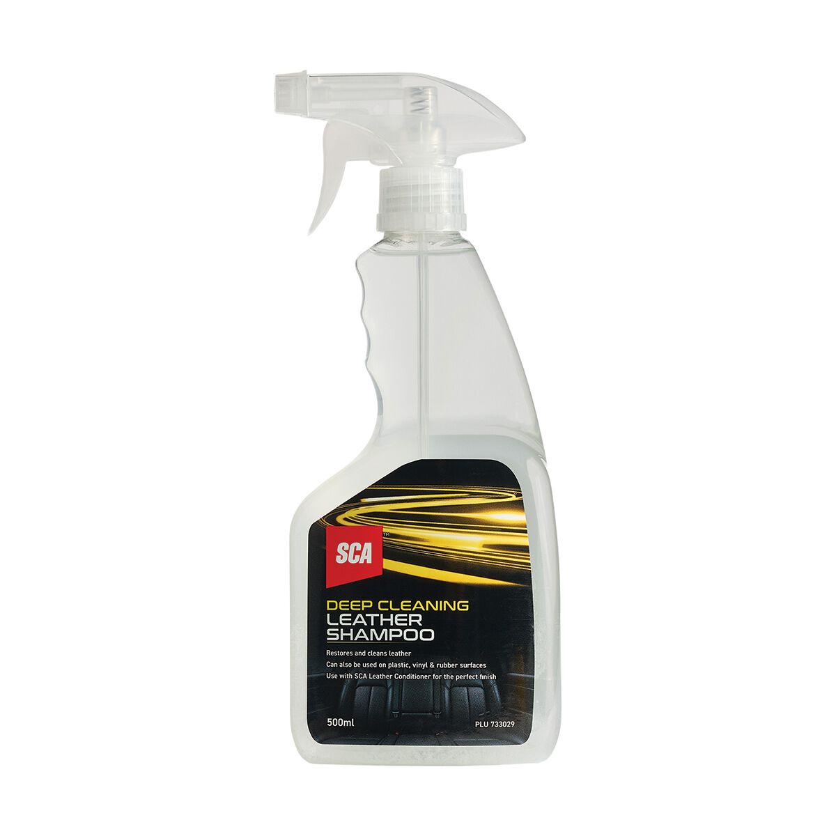 SCA Leather Shampoo Cleaner Trigger Spray 500ml, , scaau_hi-res