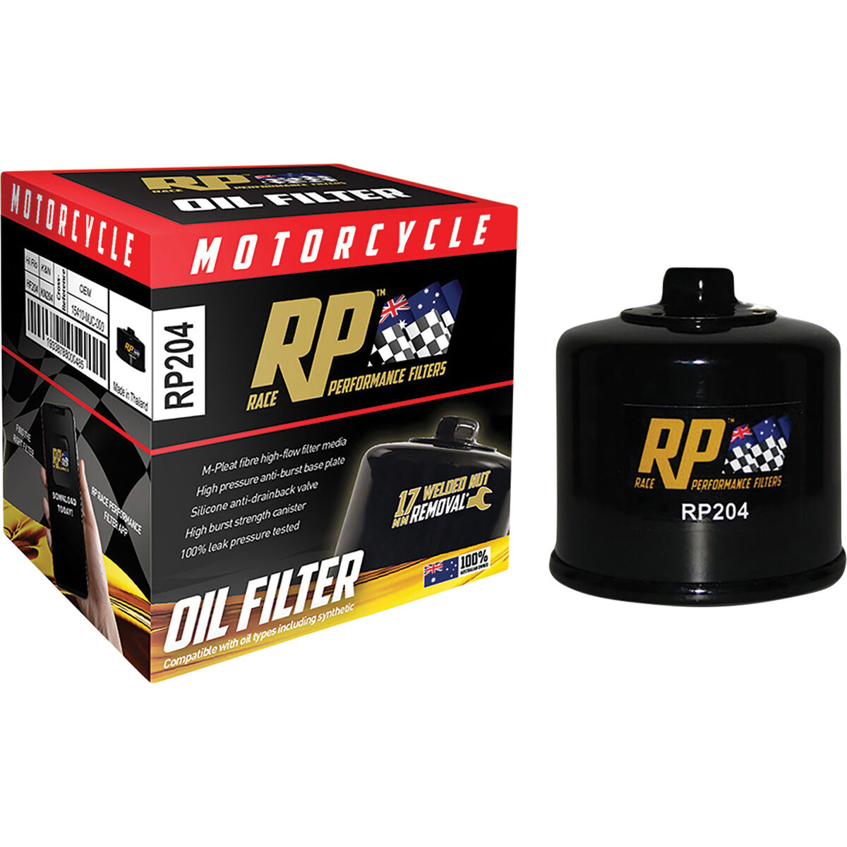Motorcycle deals oil filter