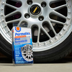 Permatex Wheel Restoration Kit Silver, , scaau_hi-res