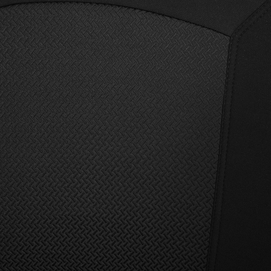 SCA Jacquard Seat Cover Pack Black Adjustable Headrests Airbag Compatible 30&06H SAB, , scaau_hi-res