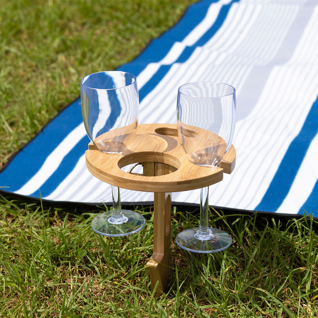 Partylife Wooden Picnic For 2 Spike Table Supercheap Auto