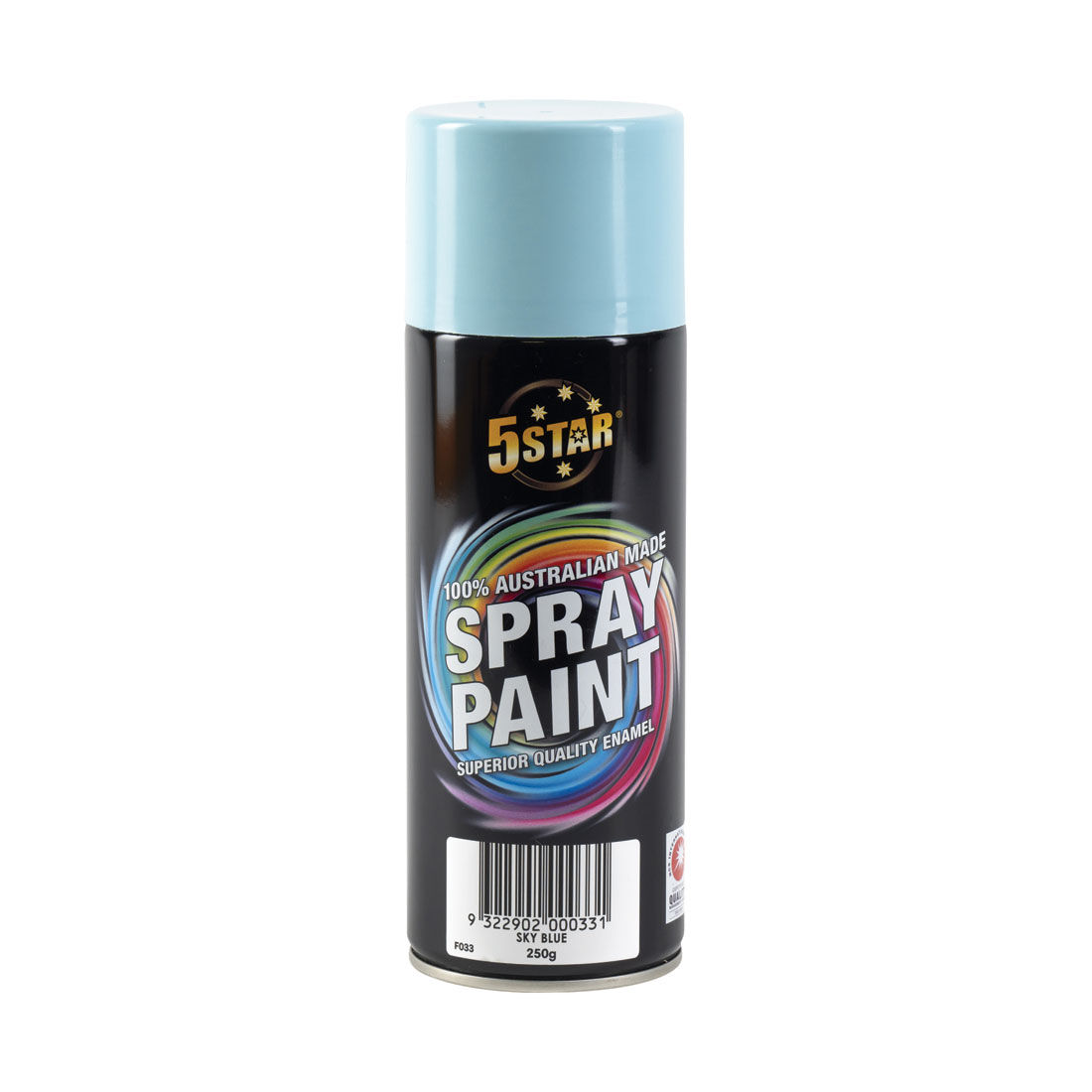 5 Star Enamel Spray Paint Sky Blue 250g Supercheap Auto